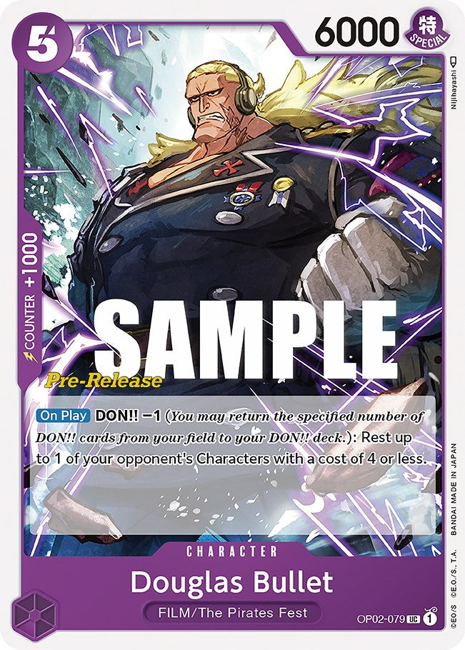 Douglas Bullet [Paramount War Pre-Release Cards] | Galaxy Games LLC