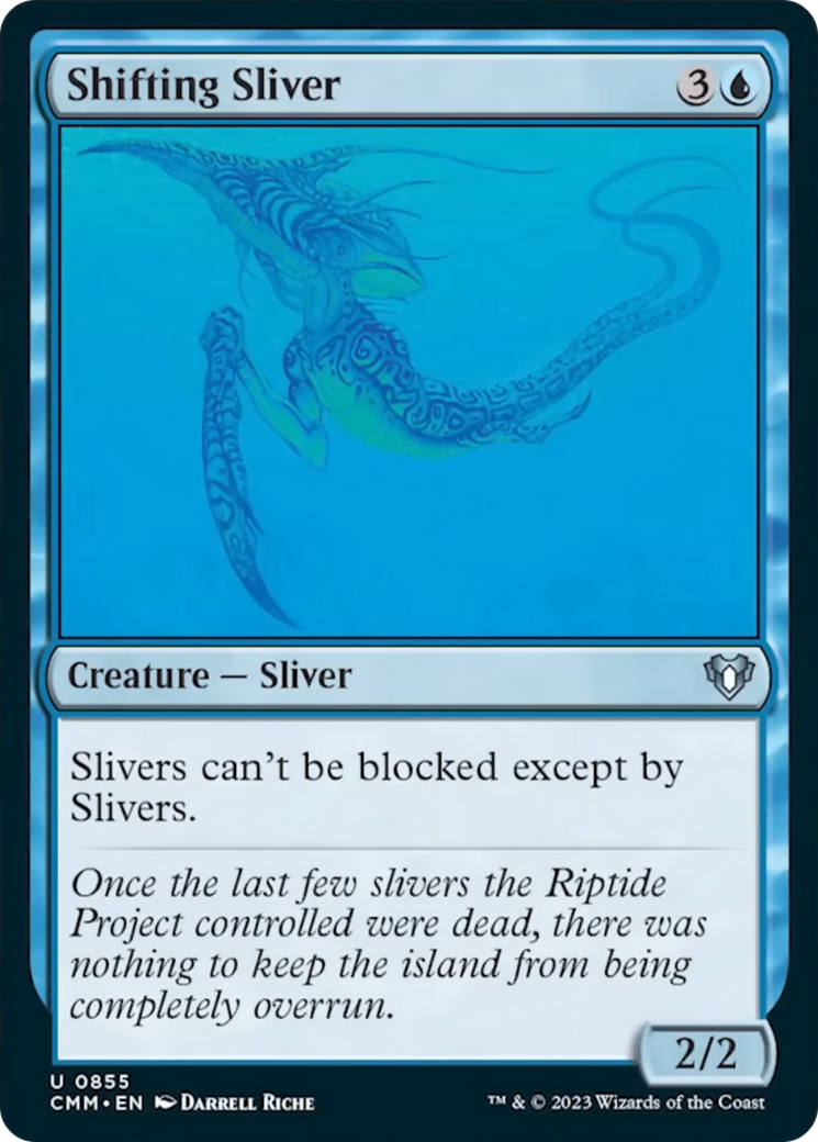 Shifting Sliver [Commander Masters] | Galaxy Games LLC