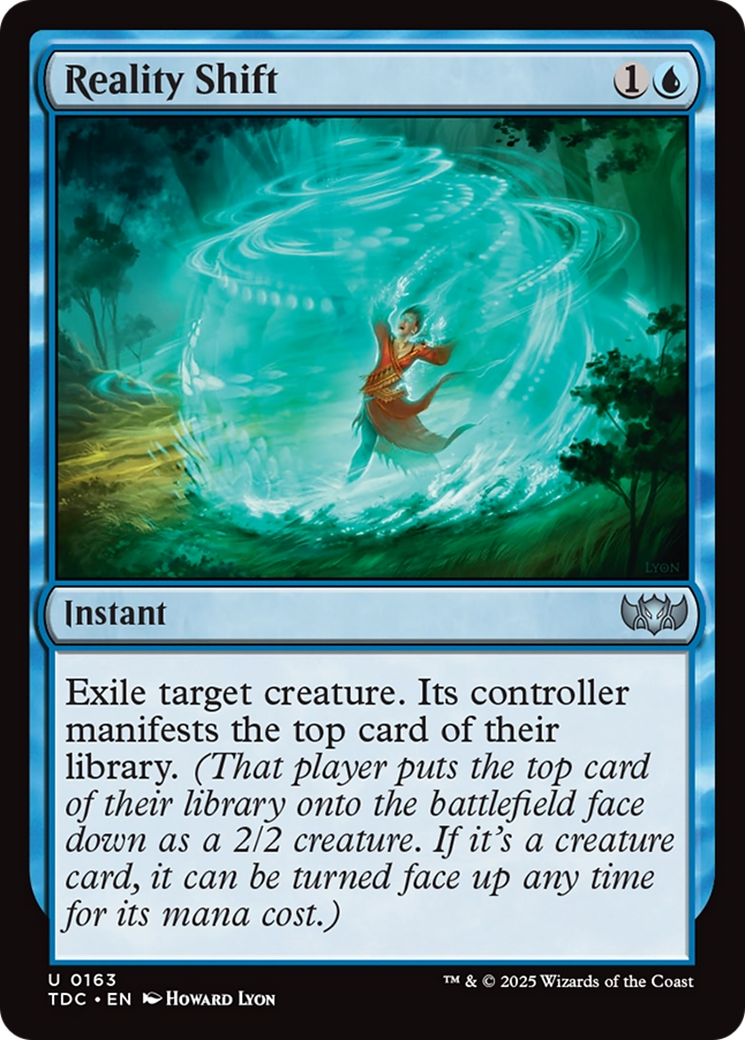 Reality Shift [Tarkir: Dragonstorm Commander] | Galaxy Games LLC