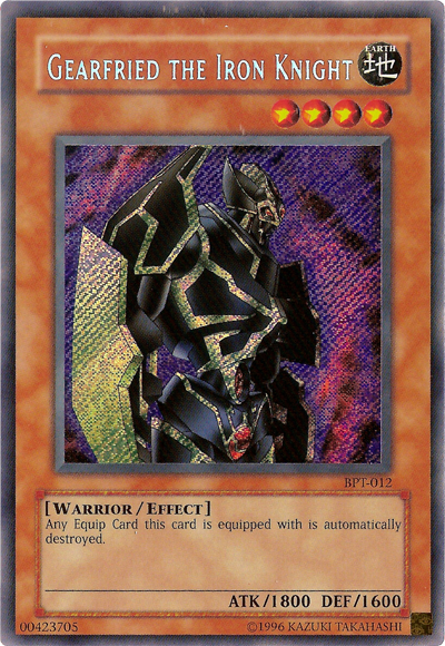Gearfried the Iron Knight [BPT-012] Secret Rare – Galaxy Games LLC