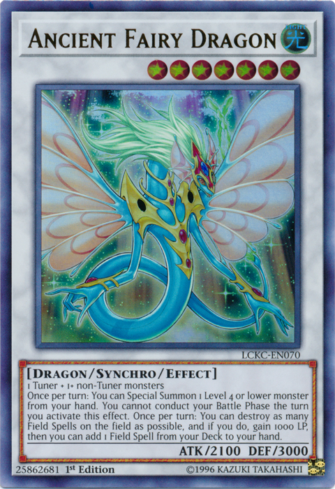 Ancient Fairy Dragon [LCKC-EN070] Ultra Rare | Galaxy Games LLC