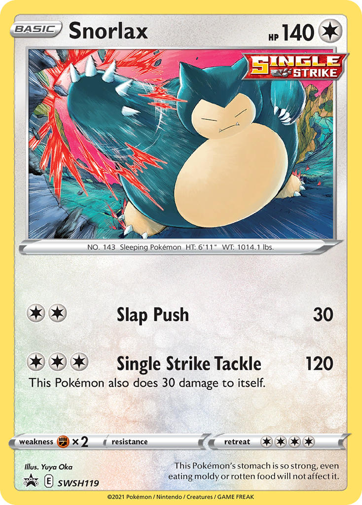 Snorlax (SWSH119) [Sword & Shield: Black Star Promos] | Galaxy Games LLC