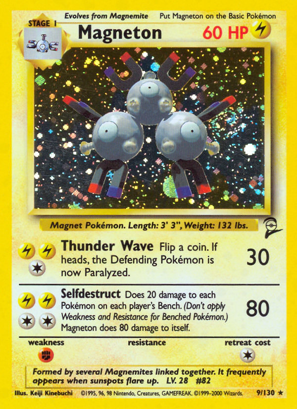 Magneton (9/130) [Base Set 2] | Galaxy Games LLC