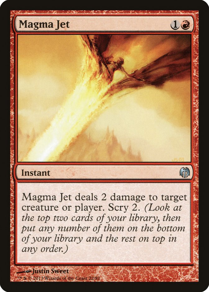 Magma Jet [Duel Decks: Heroes vs. Monsters] | Galaxy Games LLC