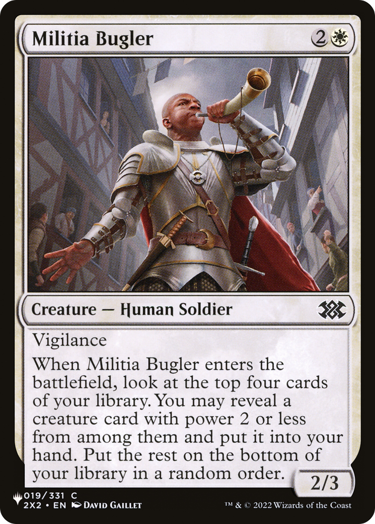 Militia Bugler [The List] | Galaxy Games LLC