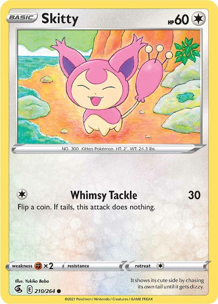 Skitty (210/264) [Sword & Shield: Fusion Strike] | Galaxy Games LLC