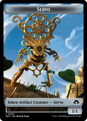 Servo // Zombie Army Double-Sided Token [Modern Horizons 3 Tokens] | Galaxy Games LLC
