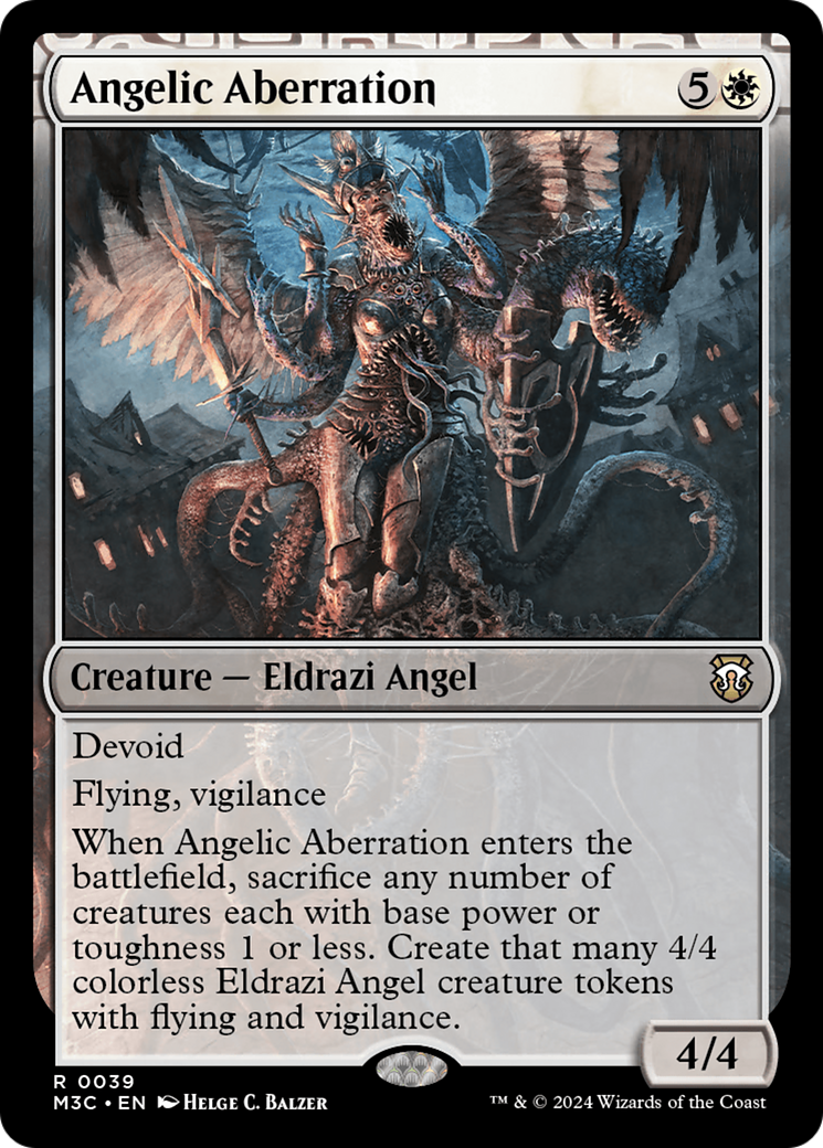Angelic Aberration [Modern Horizons 3 Commander] | Galaxy Games LLC
