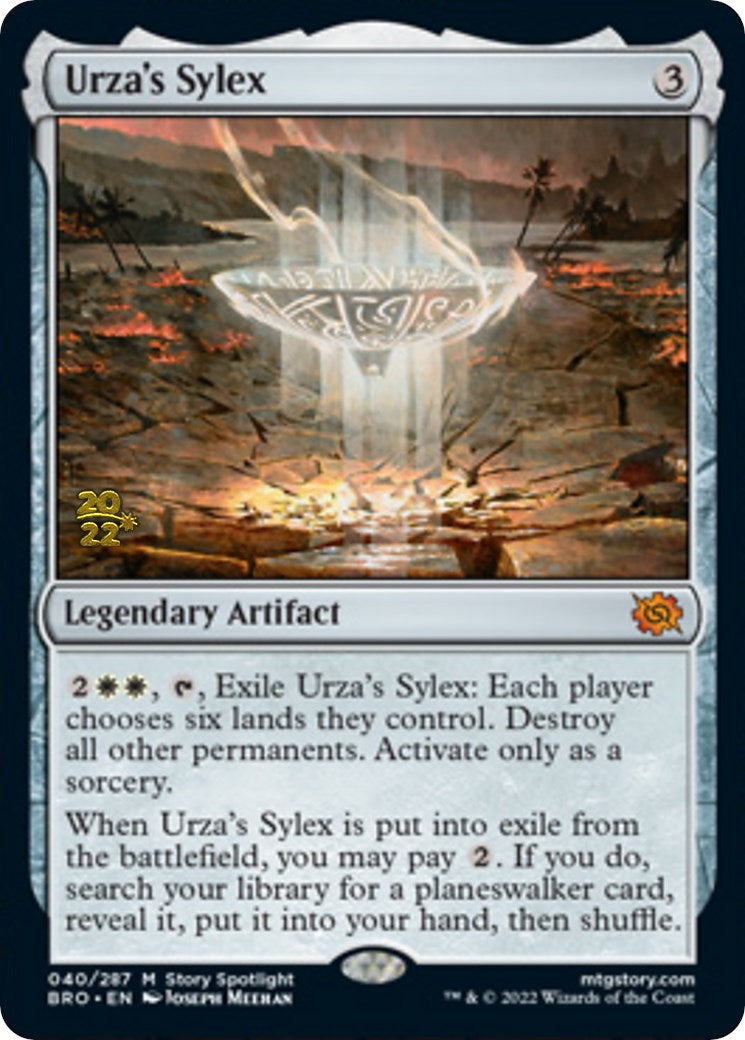 Urza's Sylex [The Brothers' War Prerelease Promos] | Galaxy Games LLC