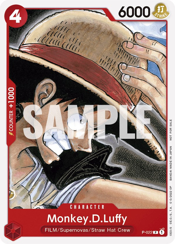 Monkey.D.Luffy (One Piece Film Red) [One Piece Promotion Cards] | Galaxy Games LLC