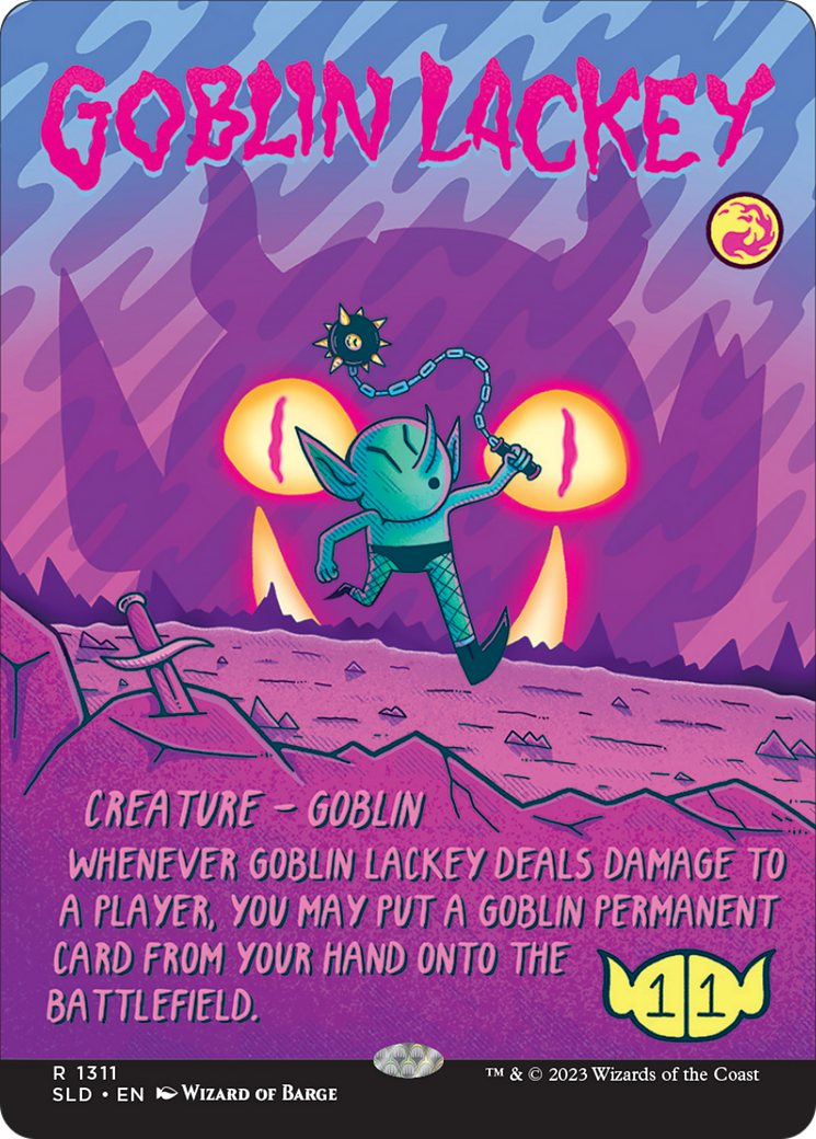 Goblin Lackey (1311) (Rainbow Foil) [Secret Lair Drop Series] | Galaxy Games LLC