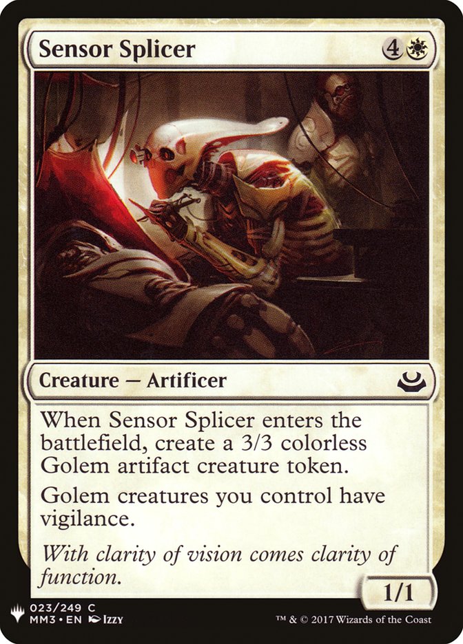 Sensor Splicer [Mystery Booster] | Galaxy Games LLC