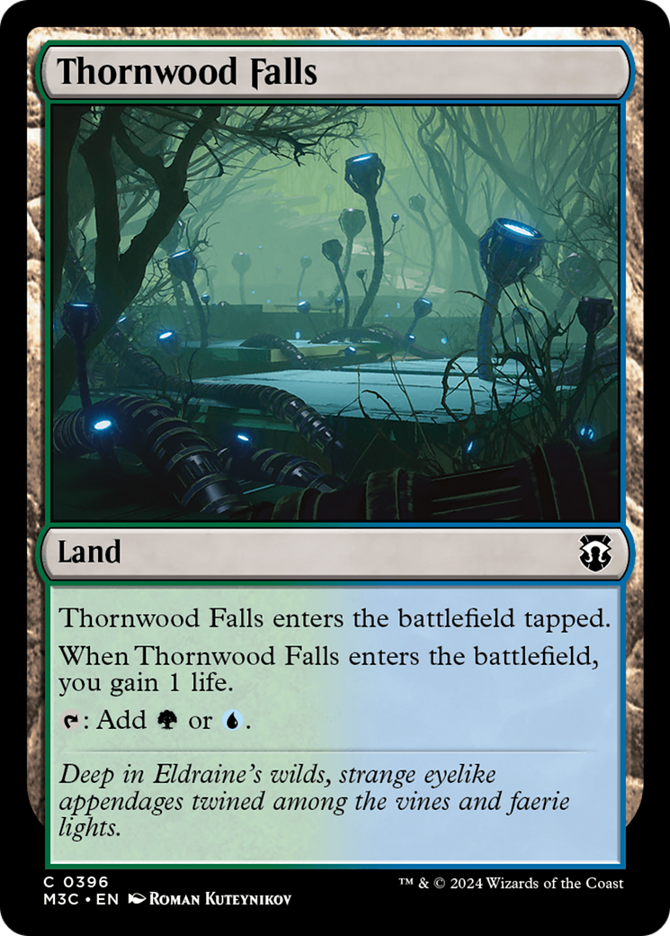 Thornwood Falls (Ripple Foil) [Modern Horizons 3 Commander] | Galaxy Games LLC