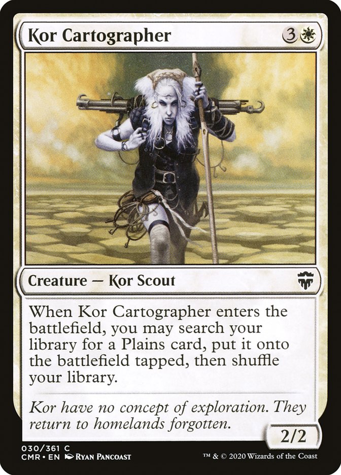 Kor Cartographer [Commander Legends] | Galaxy Games LLC