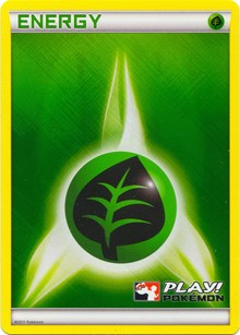 Grass Energy (2011 Play Pokemon Promo) [League & Championship Cards] | Galaxy Games LLC