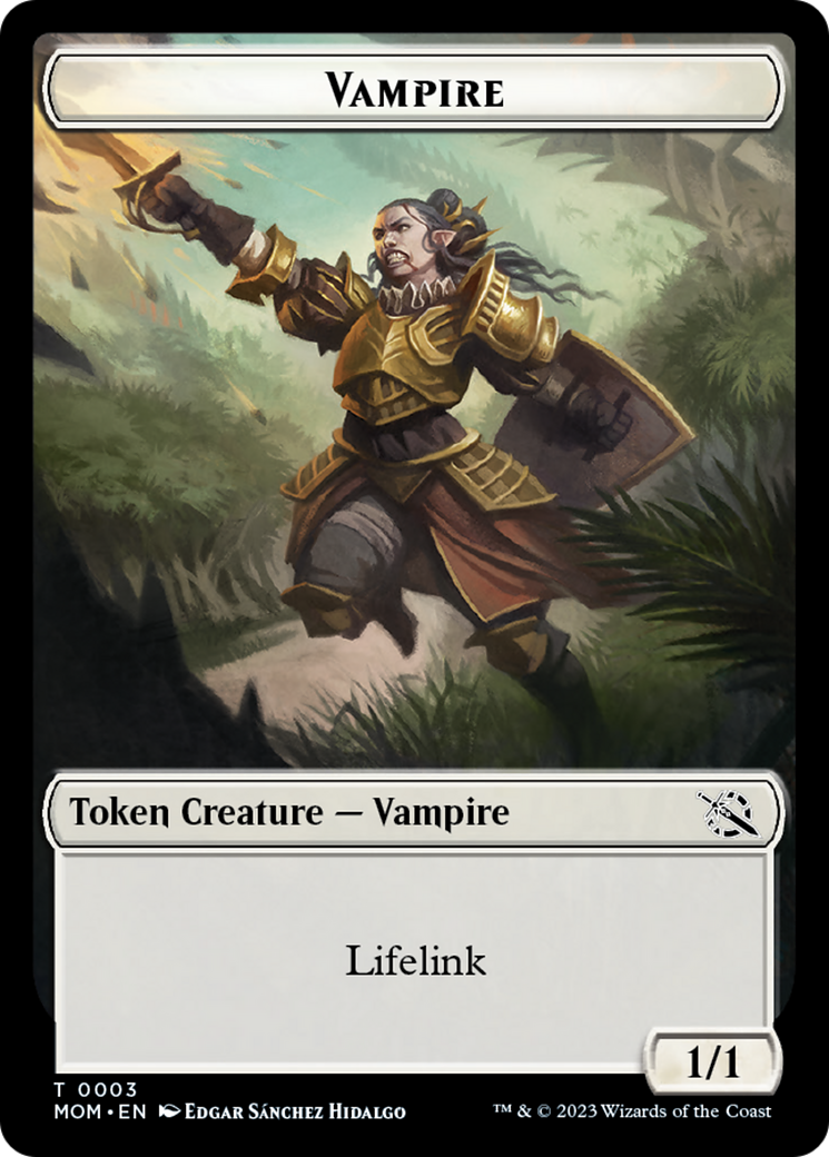 Vampire Token [March of the Machine Tokens] | Galaxy Games LLC