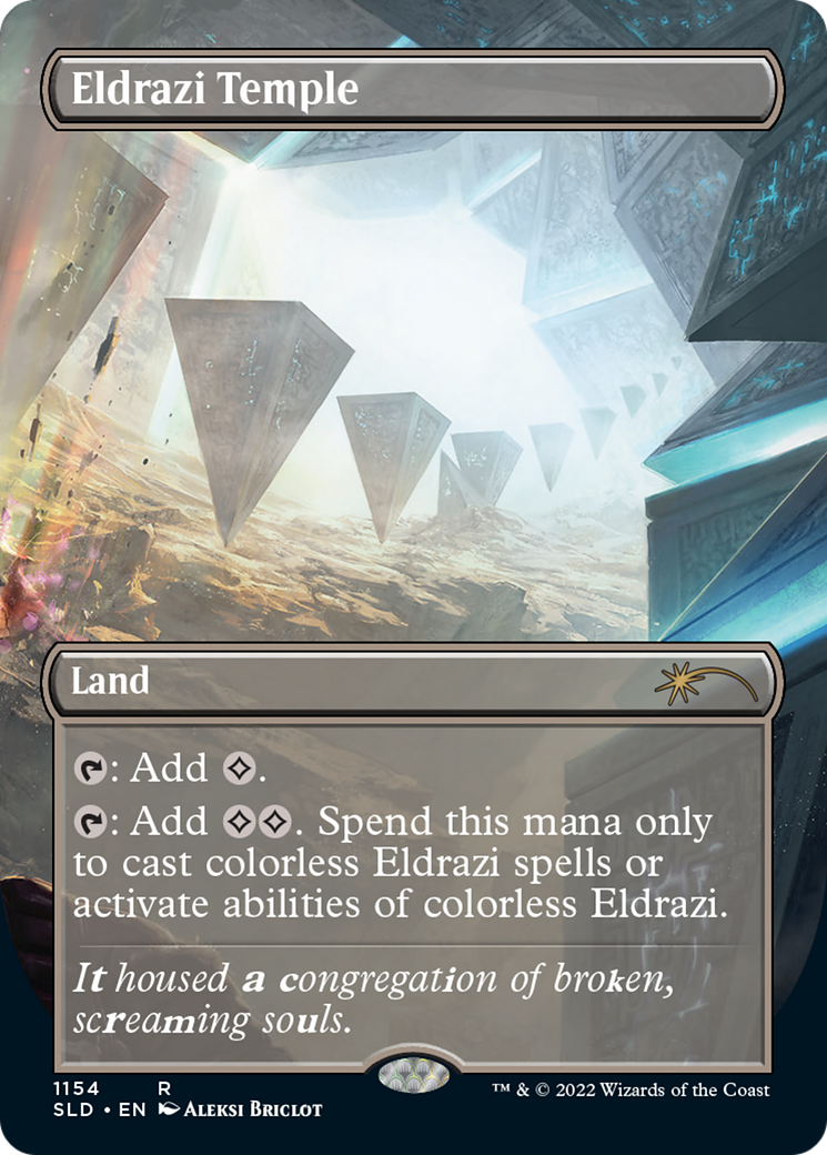 Eldrazi Temple (Borderless) [Secret Lair Drop Series] | Galaxy Games LLC