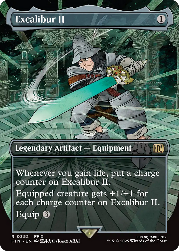 Excalibur II (Borderless) [FINAL FANTASY] | Galaxy Games LLC
