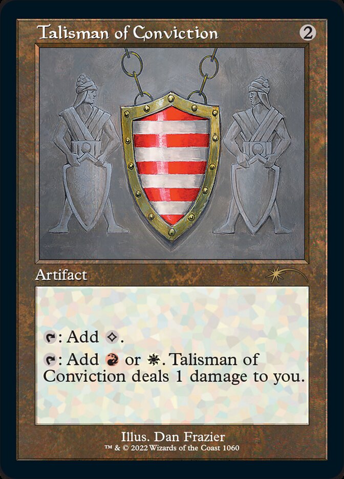 Talisman of Conviction (Foil Etched) [Secret Lair Drop Series] | Galaxy Games LLC