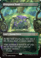 Overgrown Tomb (Borderless) [Lorwyn Eclipsed] | Galaxy Games LLC