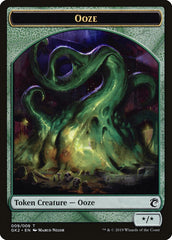 Ooze // Frog Lizard Double-Sided Token [Ravnica Allegiance Guild Kit Tokens] | Galaxy Games LLC