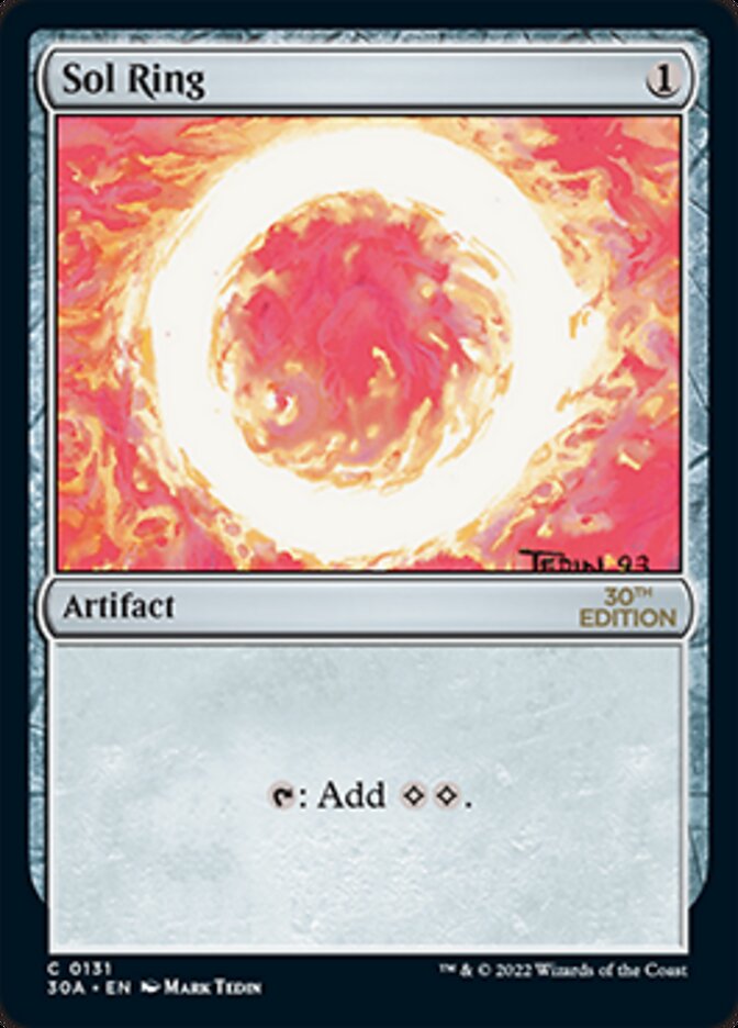Sol Ring (131) [30th Anniversary Edition] | Galaxy Games LLC