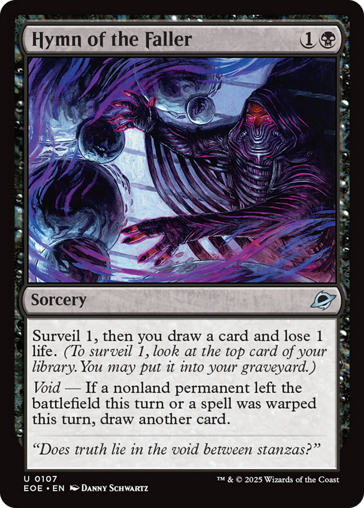 Hymn of the Faller [Edge of Eternities] | Galaxy Games LLC