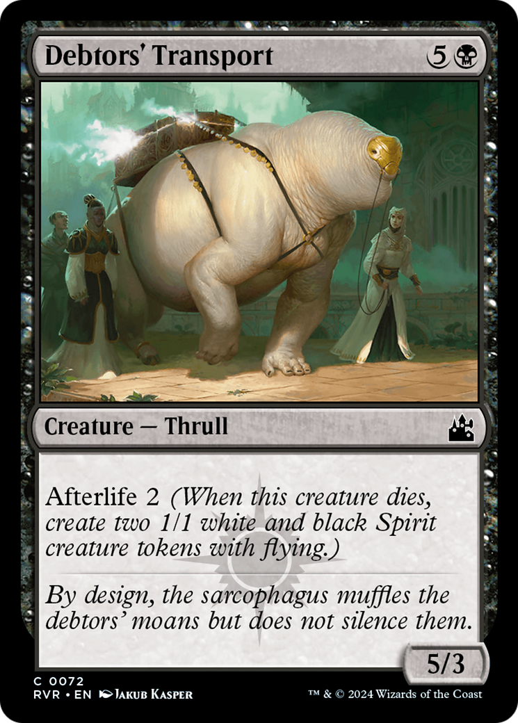 Debtors' Transport [Ravnica Remastered] | Galaxy Games LLC
