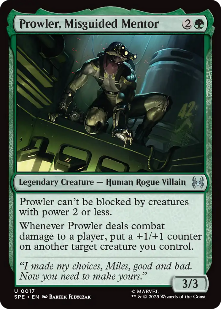 Prowler, Misguided Mentor [Marvel's Spider-Man: Eternal-Legal] | Galaxy Games LLC