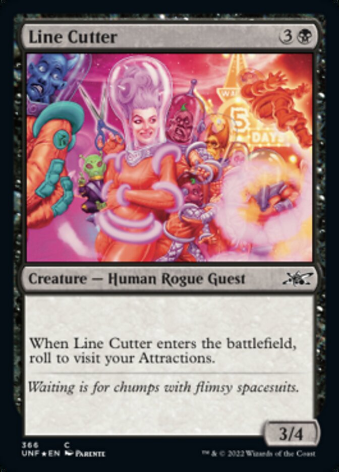 Line Cutter (Galaxy Foil) [Unfinity] | Galaxy Games LLC