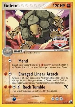 Golem (6/92) (Regional Championship Promo) [EX: Legend Maker] | Galaxy Games LLC