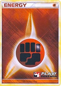 Fighting Energy (2010 Play Pokemon Promo) [League & Championship Cards] | Galaxy Games LLC