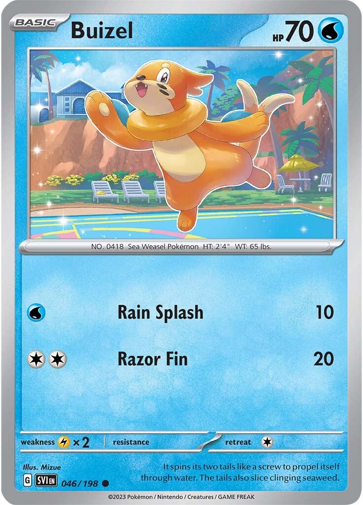 Buizel (046/198) [Scarlet & Violet: Base Set] | Galaxy Games LLC