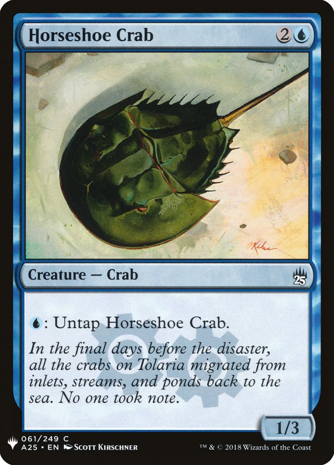 Horseshoe Crab [Mystery Booster] | Galaxy Games LLC