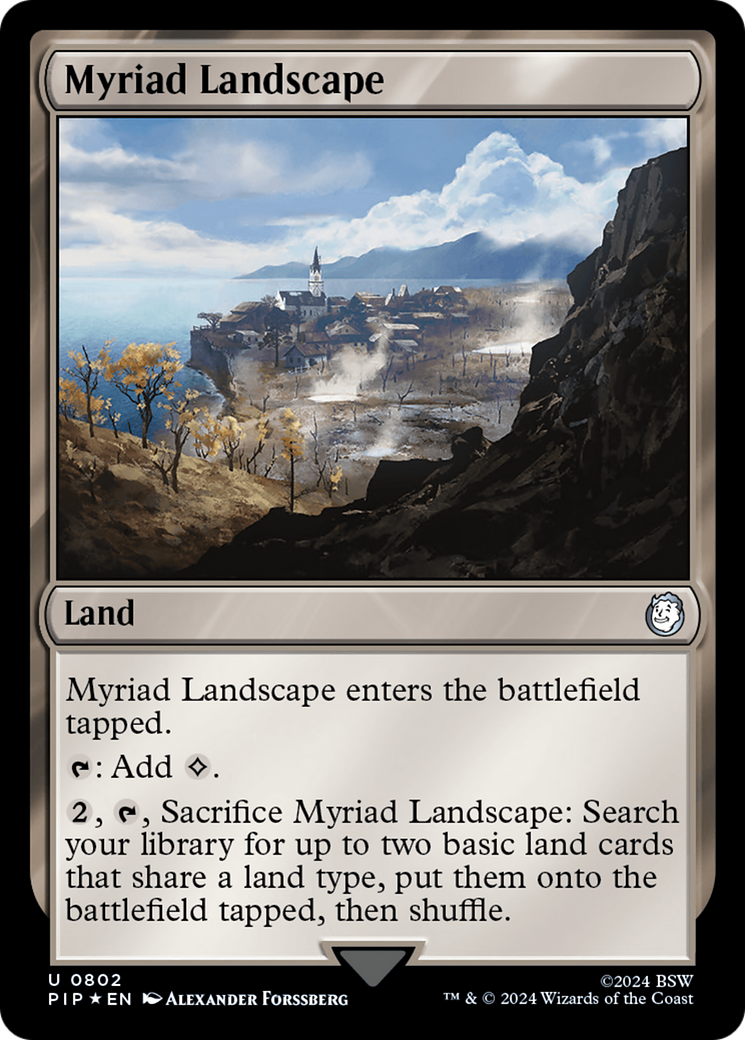 Myriad Landscape (Surge Foil) [Fallout] | Galaxy Games LLC