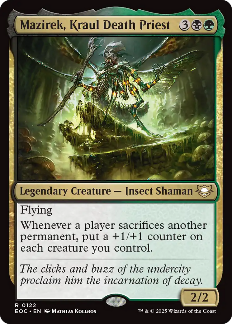Mazirek, Kraul Death Priest [Edge of Eternities Commander] | Galaxy Games LLC