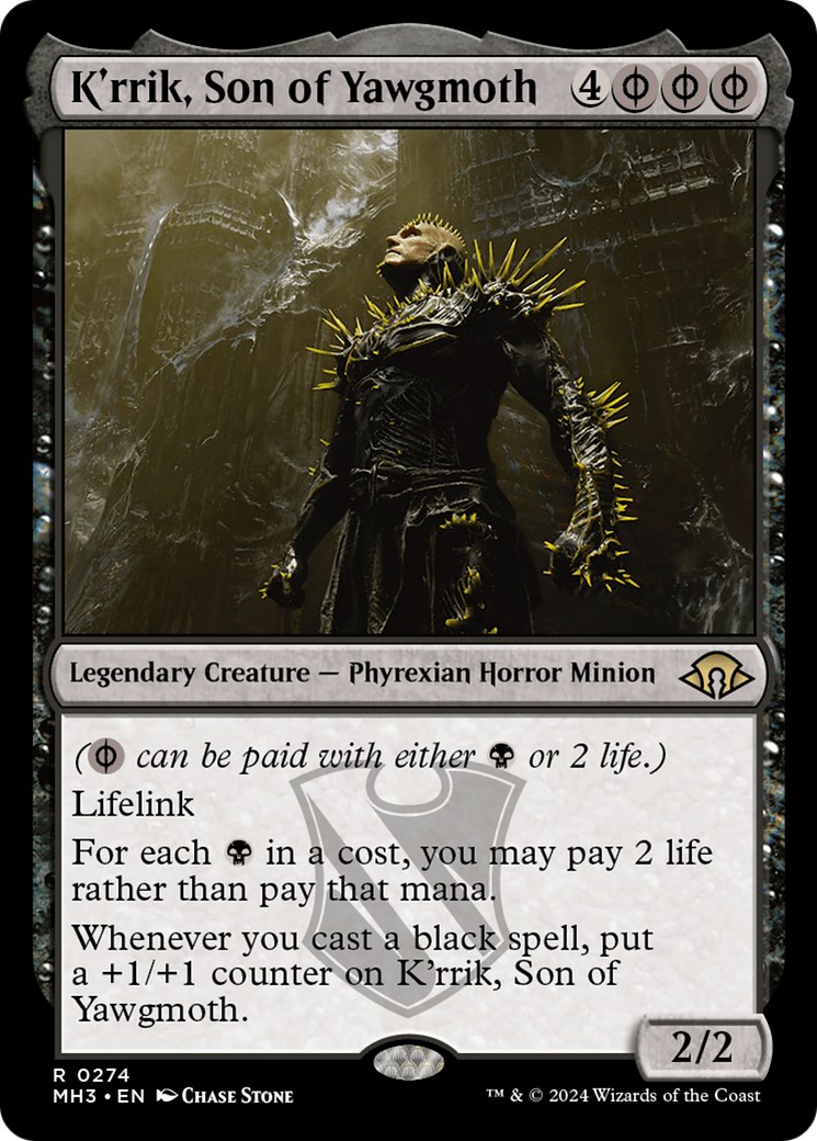 K'rrik, Son of Yawgmoth [Modern Horizons 3] | Galaxy Games LLC
