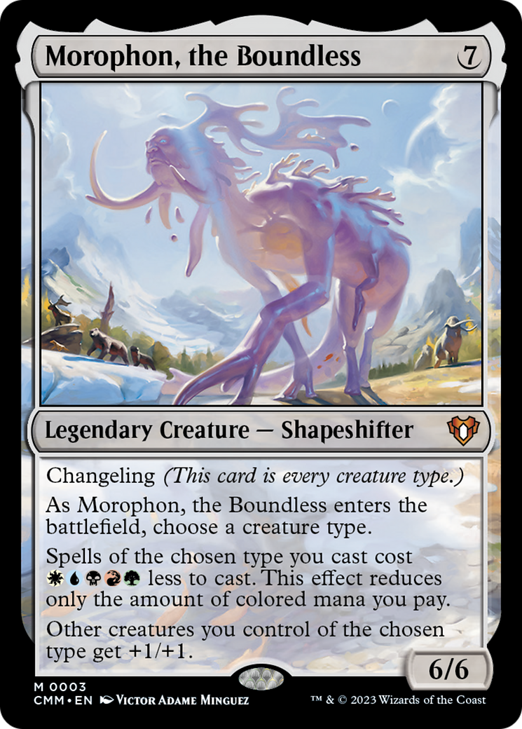 Morophon, the Boundless [Commander Masters] | Galaxy Games LLC