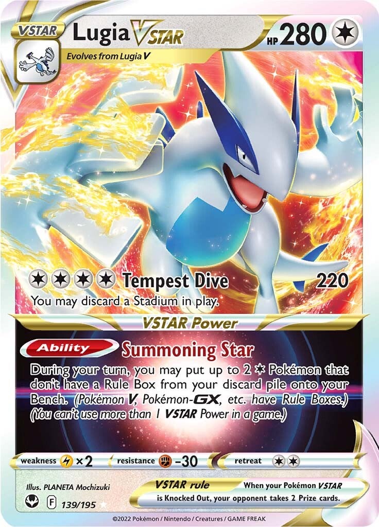 Lugia VSTAR (139/195) [Sword & Shield: Silver Tempest] | Galaxy Games LLC