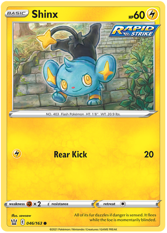 Shinx (046/163) [Sword & Shield: Battle Styles] | Galaxy Games LLC