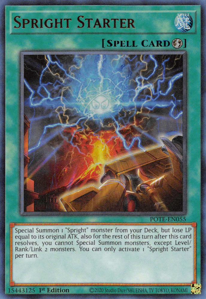 Spright Starter [POTE-EN055] Ultra Rare – Galaxy Games LLC