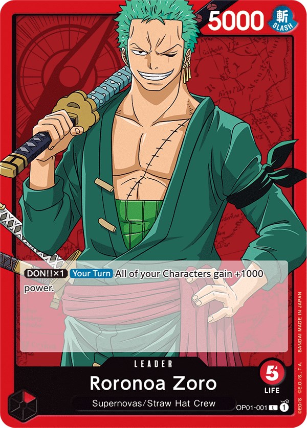 Roronoa Zoro [Romance Dawn] | Galaxy Games LLC