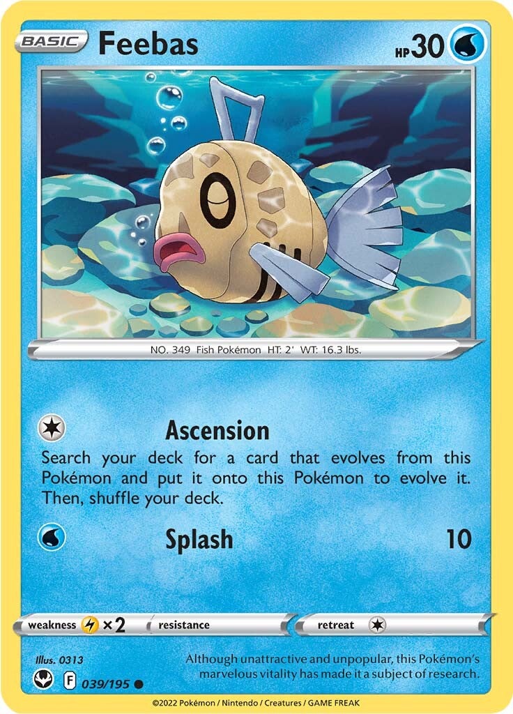 Feebas (039/195) [Sword & Shield: Silver Tempest] | Galaxy Games LLC