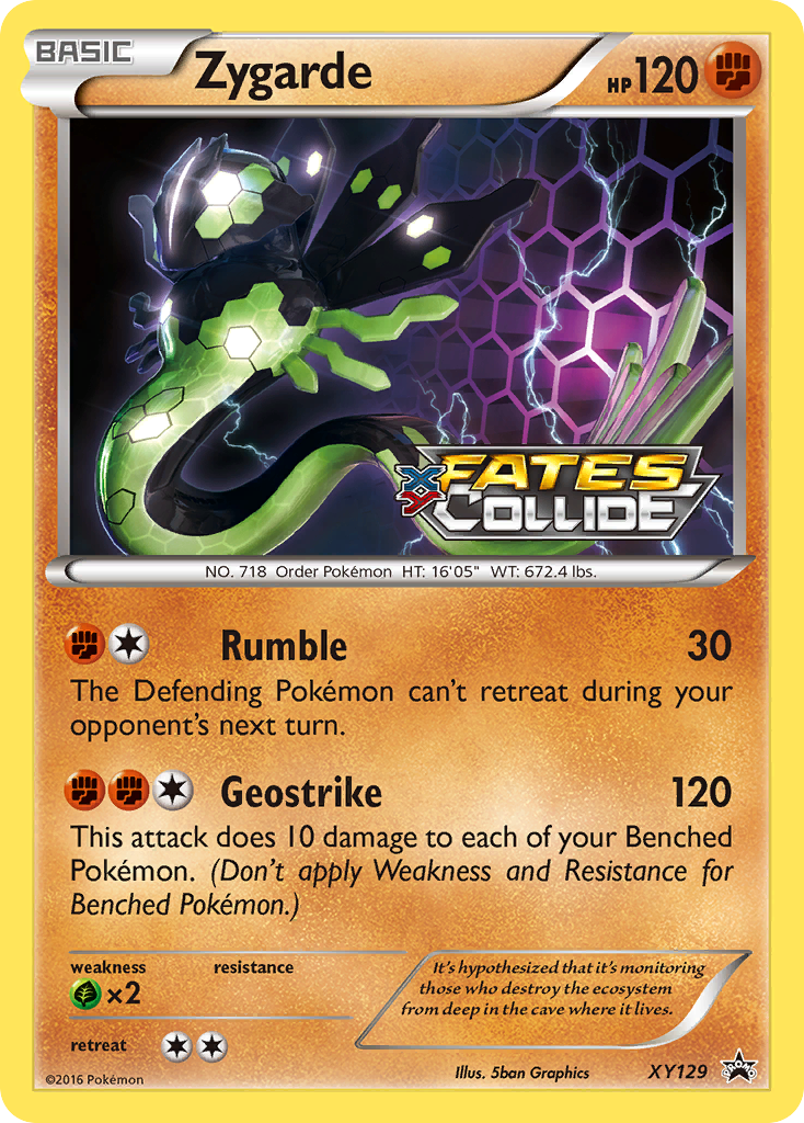 Zygarde (XY129) [XY: Black Star Promos] | Galaxy Games LLC