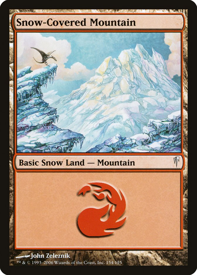 Snow-Covered Mountain [Coldsnap] | Galaxy Games LLC