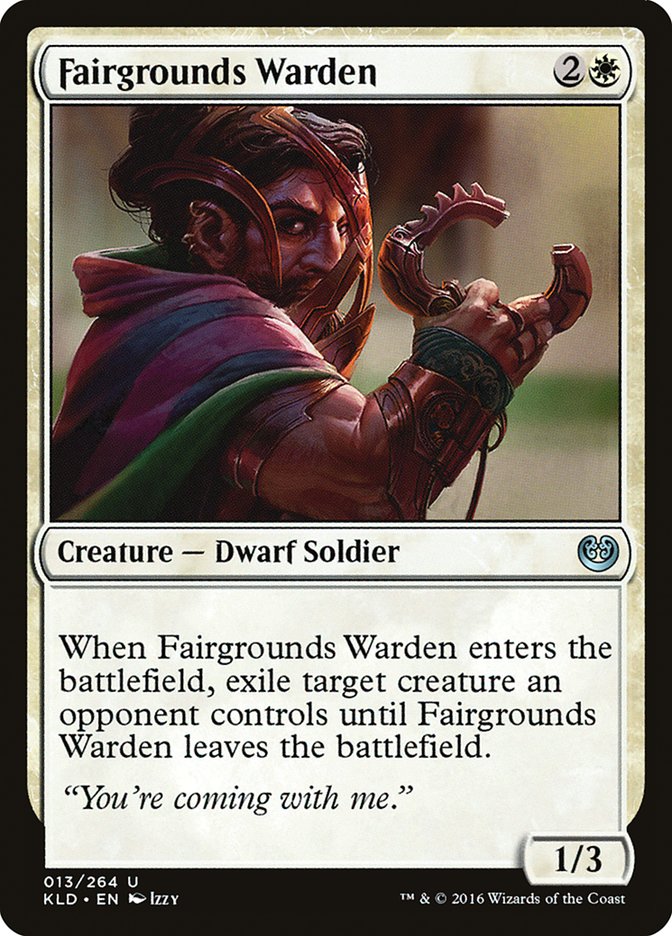 Fairgrounds Warden [Kaladesh] | Galaxy Games LLC