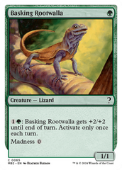 Basking Rootwalla (White Border) [Mystery Booster 2] | Galaxy Games LLC