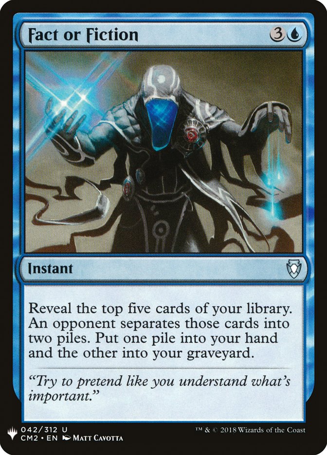 Fact or Fiction [Mystery Booster] | Galaxy Games LLC