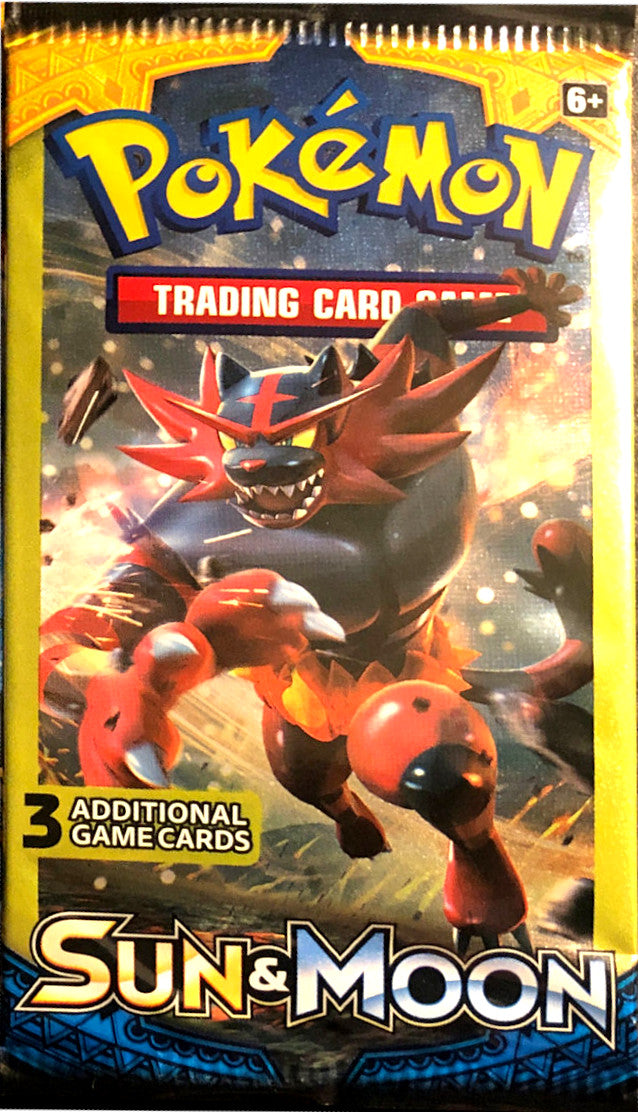 Sun & Moon - 3-Card Booster Pack | Galaxy Games LLC