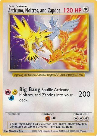 Articuno, Moltres, and Zapdos (Jumbo Card) [Miscellaneous Cards] | Galaxy Games LLC